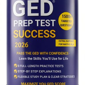 GED Test Guide Kindle Edition by ExamPrep 328-Page Study Book-0