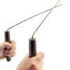 Copper Dowsing Rods Kit nuuubik Handles and Brass Karnak Pendulum-1