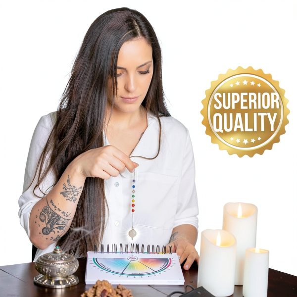 Dowsing Rods with Copper Handles Premium Quality Divining Rods - Dowsing Rose Cristal Quartz Pendulum Included - Varillas de Radiestesia-4