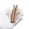 2Pcs 99.9% Pure Copper Round Rod 0.4"(10mm) Dia 3.9" Length Bare Copper Cu Metal Rod Solid Coppers Rods for Metal DIY Craft Hobbies Industry Decoration-2