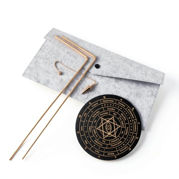 Copper Dowsing Rod by Coitak 99.9% Pure, 2‑Piece Kit with Pendulum-6