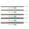 5-Pack Copper Round Rod 2,3,4,5,6mm Dia. 100mm Length T2 Stock Solid Copper Rod Lathe Bar for Metal Crafts DIY/Gardening/Industry/Decoration Pure Tube-2
