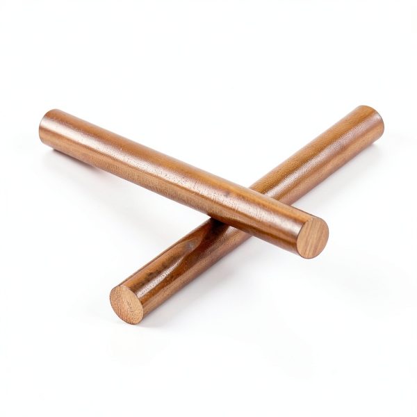 2Pcs 99.9% Pure Copper Round Rod 0.4"(10mm) Dia 3.9" Length Bare Copper Cu Metal Rod Solid Coppers Rods for Metal DIY Craft Hobbies Industry Decoration-4