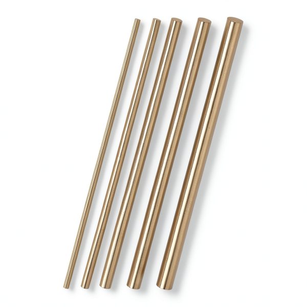 5-Pack Copper Round Rod 2,3,4,5,6mm Dia. 100mm Length T2 Stock Solid Copper Rod Lathe Bar for Metal Crafts DIY/Gardening/Industry/Decoration Pure Tube-0
