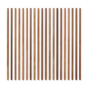 Therwen 20 Pcs Pure Copper Round Rod 4in x 3mm for DIY Metal Crafts-0