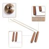 Copper Dowsing Rods Kit nuuubik Handles and Brass Karnak Pendulum-2