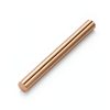 2Pcs 99.9% Pure Copper Round Rod 0.4"(10mm) Dia 3.9" Length Bare Copper Cu Metal Rod Solid Coppers Rods for Metal DIY Craft Hobbies Industry Decoration-1