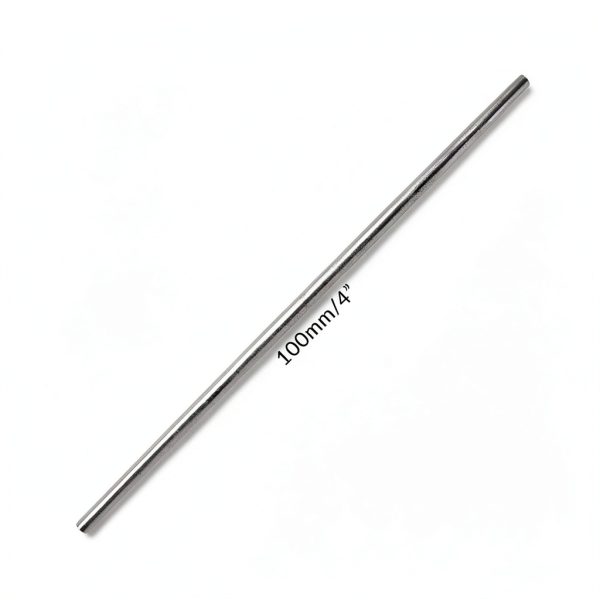 Therwen 20 Pcs Pure Copper Round Rod 4in x 3mm for DIY Metal Crafts-1