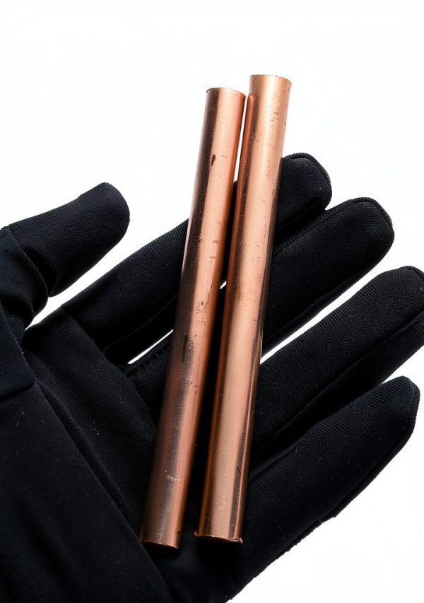 2PCS 10mm Pure Copper Rod by KOLAMOON – 99.9% Metal, 100mm Length-3