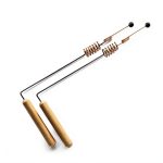 Western Bid Copper Dowsing Rods with Shungite Tip – Aurameter-0