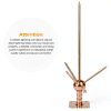 Lightning Rod CYANTEKOMS Copper Brass Kit for Roof Pole Top 1.7ft-5