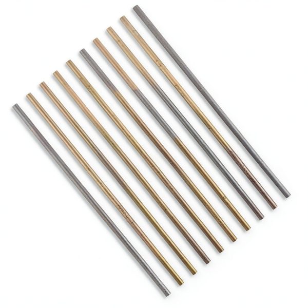 Therwen 10 Pcs Pure Copper Round Rod - 4" Length, 3mm Diameter-0