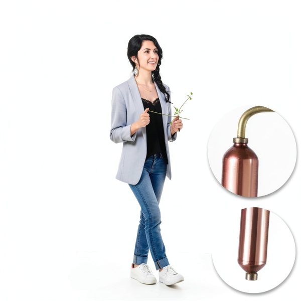 Dowsing Rods with Copper Handles Premium Quality Divining Rods - Dowsing Pendulum Included - Varillas de Radiestesia-2