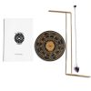 Copper Dowsing Rods Kit by Ywait2long with Amethyst Pendulum Board-5