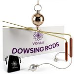 Dowsing Rods with Copper Handles Premium Quality Divining Rods - Dowsing Pendulum Included - Varillas de Radiestesia-0