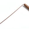 99.99% Copper Dowsing Rods - 2PCS Wooden Handle Dowsing Rods with Solid Brass Karnak Pendulum and Velvet Bag for Convenient Storage - for Searching Water, Gold, Minerals, Lost Things-7