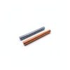 Pure Copper Zinc Rods Diameter 10mm Length 100mm Solid Copper Zinc Bar Bare Copper Cu Zinc Metal Rod for School Scientific Experiment Research Metal DIY Craft Hobbies-0