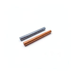 Pure Copper Zinc Rods Diameter 10mm Length 100mm Solid Copper Zinc Bar Bare Copper Cu Zinc Metal Rod for School Scientific Experiment Research Metal DIY Craft Hobbies-0