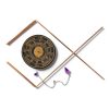 Copper Dowsing Rods Kit by Ywait2long with Amethyst Pendulum Board-0